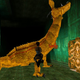 Lara battling the Bartoli Dragon.